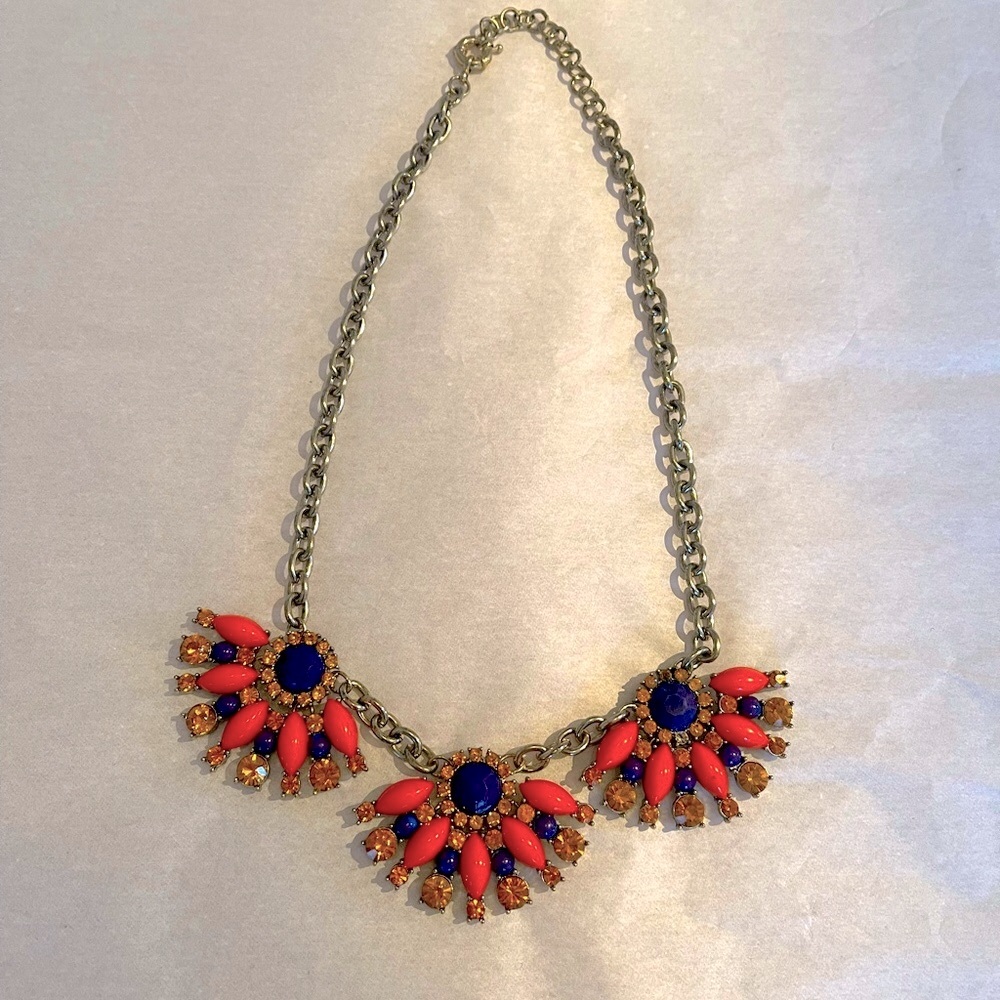 NWOT Colorful Statement Necklace